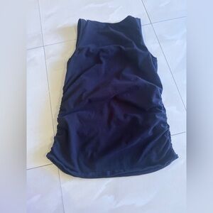 Michael Kors sexy sleeveless zipper  Black top maternity Check the measurements